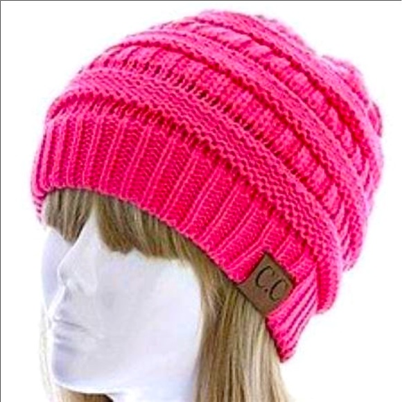 C.C Accessories - 🆕C.C Slouchy Beanie- New Candy Pink NWT.